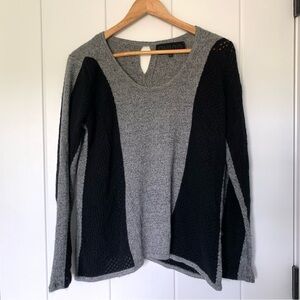 Quinn Gray 100% Cashmere Sweater
